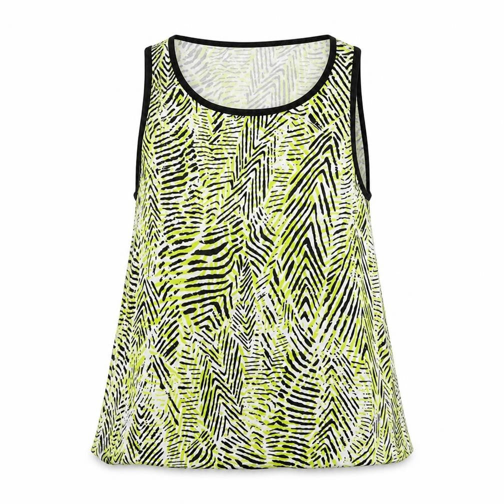 Womens UK Size 12 New Look Green Basic Tank