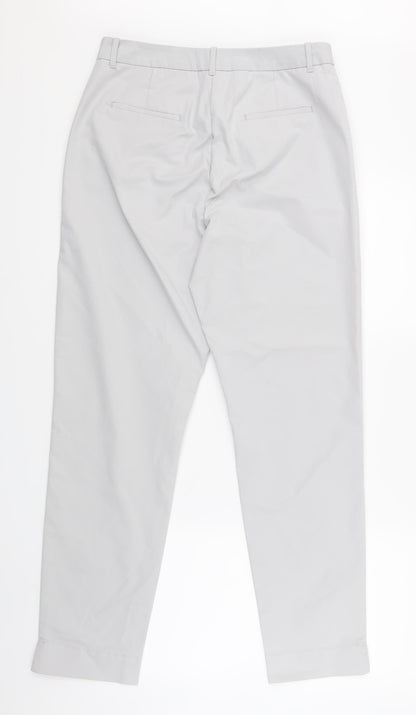 Marks and Spencer Womens Grey   Trousers  Size 10 L28 in