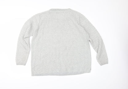 EWM Womens Grey    Jumper Size L