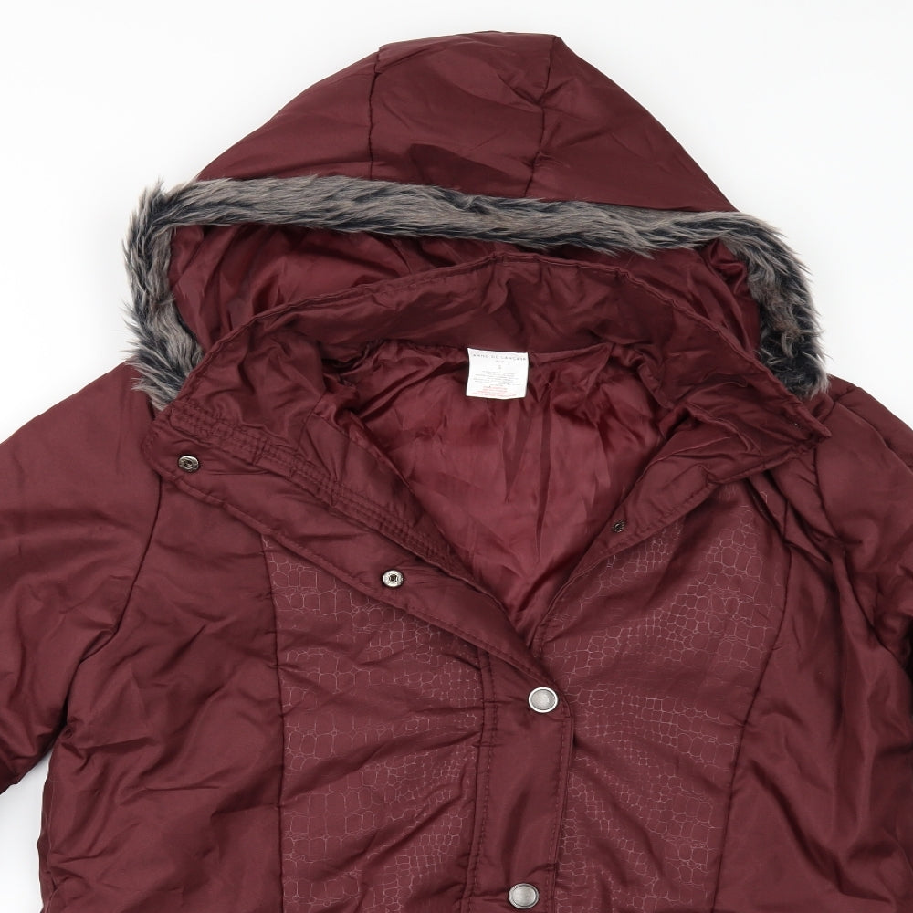 Womens UK Size S Anne De Lancay Red Jacket
