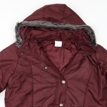 Womens UK Size S Anne De Lancay Red Jacket