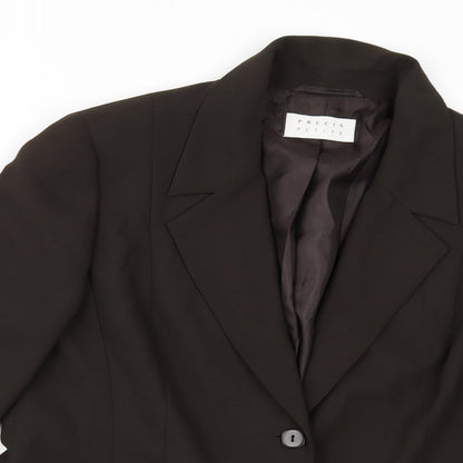 Precis Womens Green   Jacket Suit Jacket Size 16