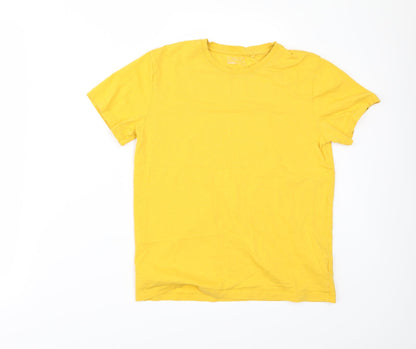 Next Boys White Houndstooth  Basic T-Shirt Size 11 Years