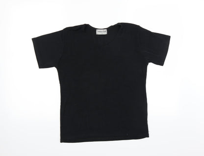 Todays Look Womens Black   Basic T-Shirt Size XL