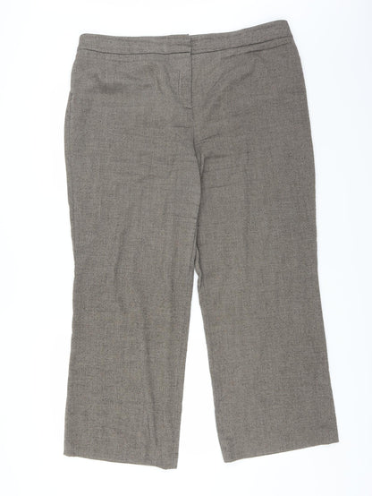 Ann Harvey Womens Brown   Trousers  Size 20 L27 in