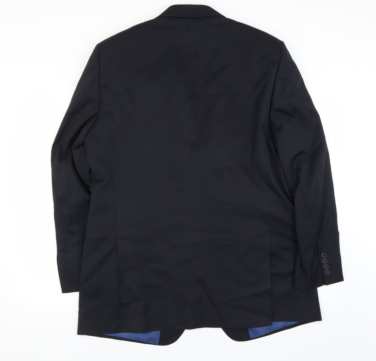 Mens UK Size 44 Marks and Spencer Regular Blue Suit Jacket