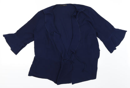 Quiz Womens Blue   Cardigan Jumper Size 14
