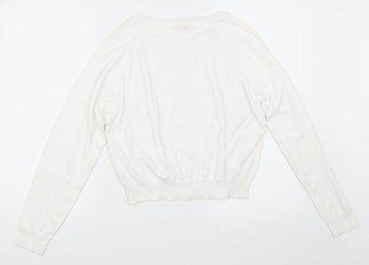 Miss Selfridge Womens Ivory   Pullover Jumper Size 14