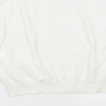 Miss Selfridge Womens Ivory   Pullover Jumper Size 14