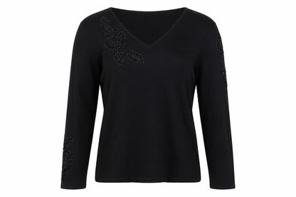 Sky Designs Womens Black   Pullover Jumper Size M