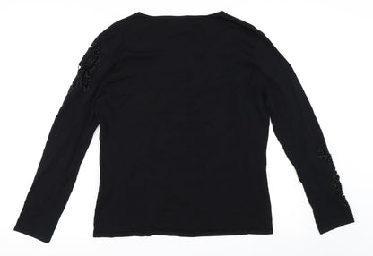 Sky Designs Womens Black   Pullover Jumper Size M