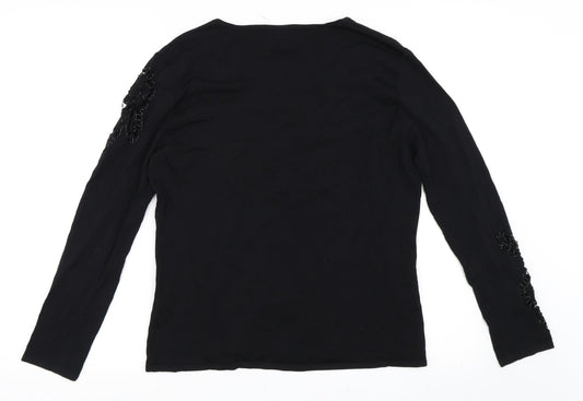 Sky Designs Womens Black   Pullover Jumper Size M