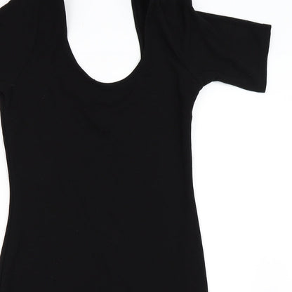 H&M Womens Black   Bodycon  Size 40