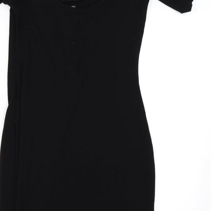 H&M Womens Black   Bodycon  Size 40