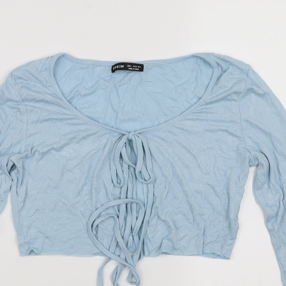 SheIn Womens Blue   Basic T-Shirt Size S