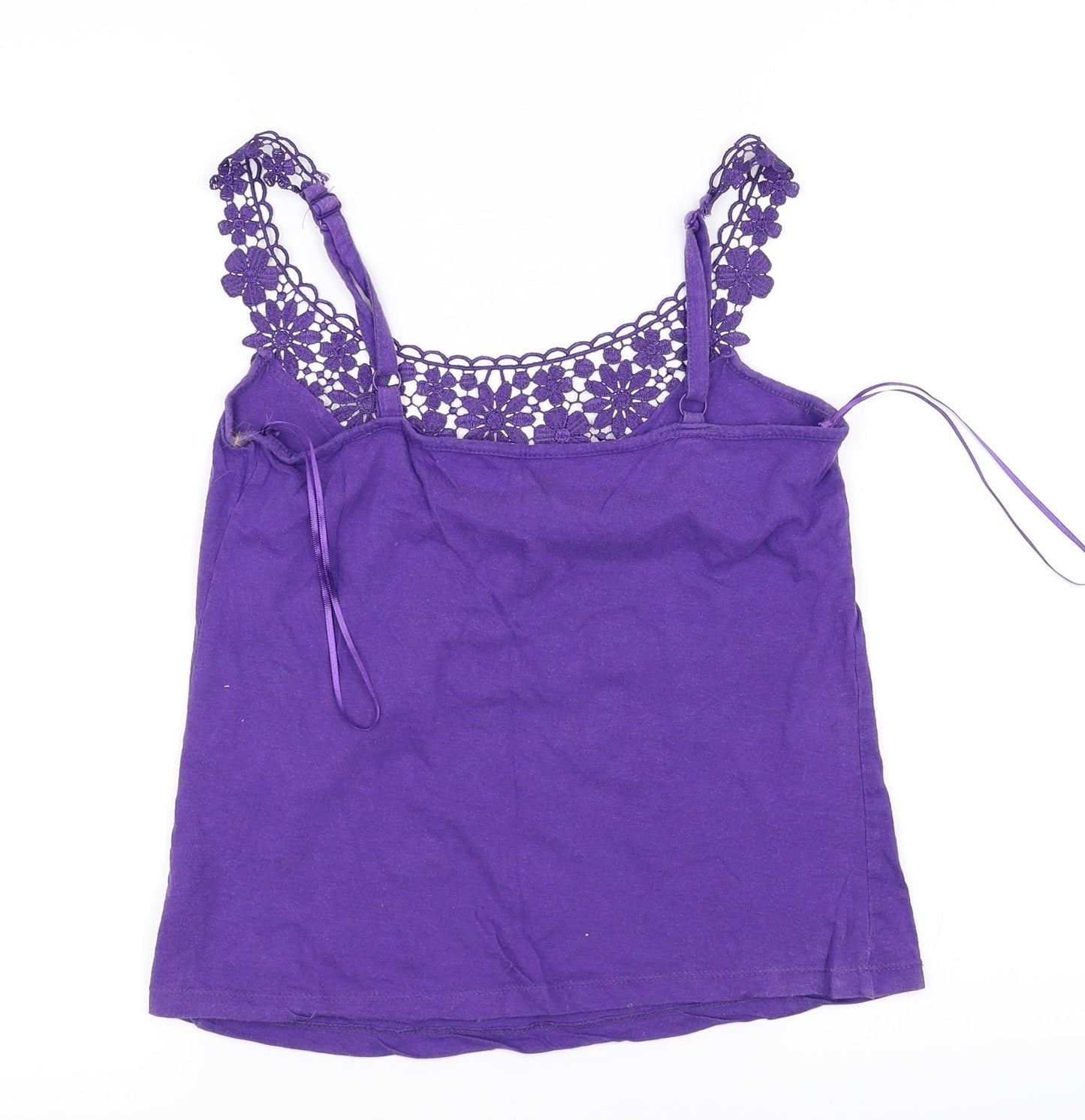 Womens UK Size 10 denim co Purple Basic Blouse