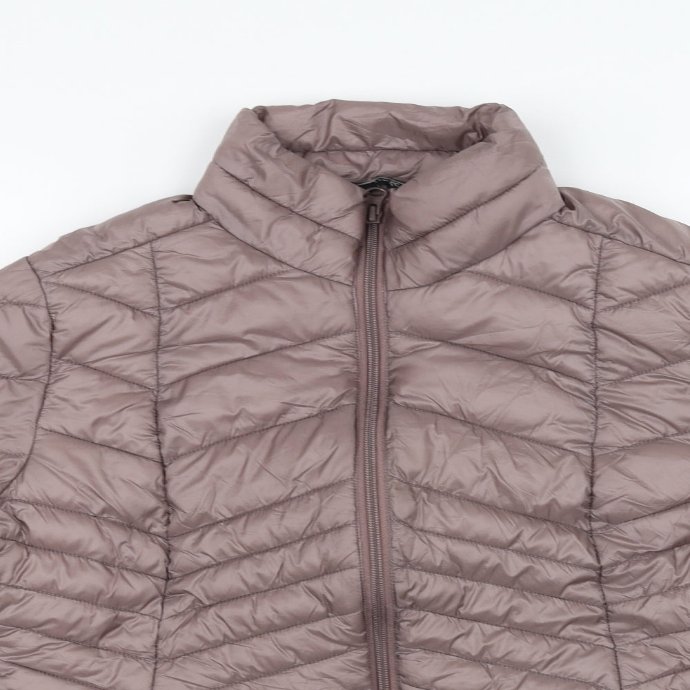 George Womens Purple   Jacket Coat Size S