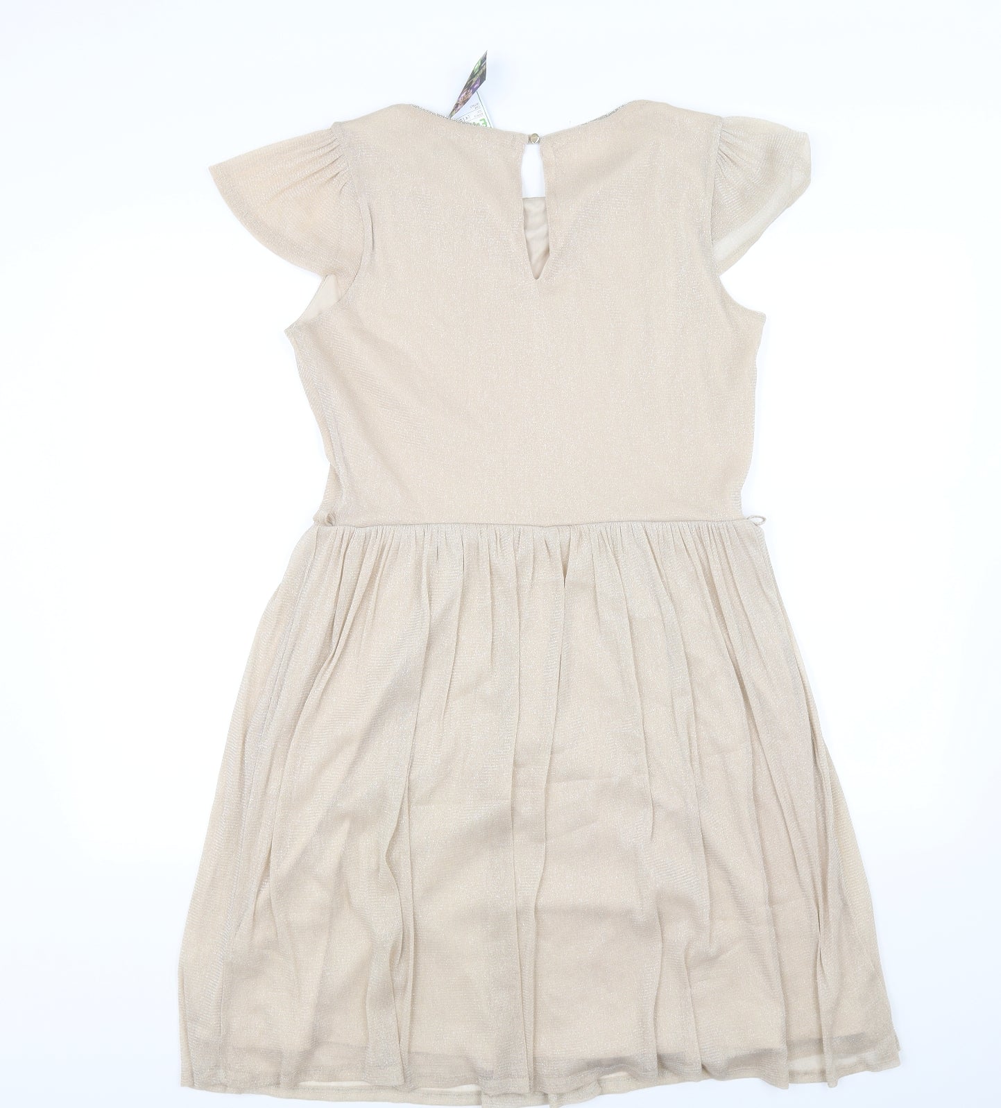 Billie & Blossom Womens Beige   Fit & Flare  Size 14