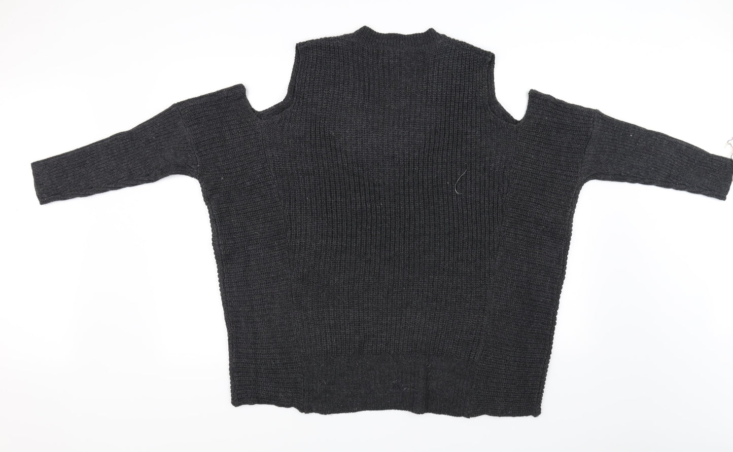QED London Womens Grey   Cardigan Jumper Size M