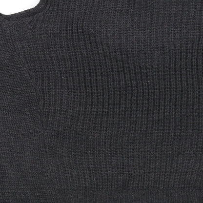 QED London Womens Grey   Cardigan Jumper Size M
