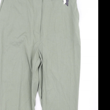 Womens UK Size 16 Marks and Spencer Regular Fit  Green Trousers