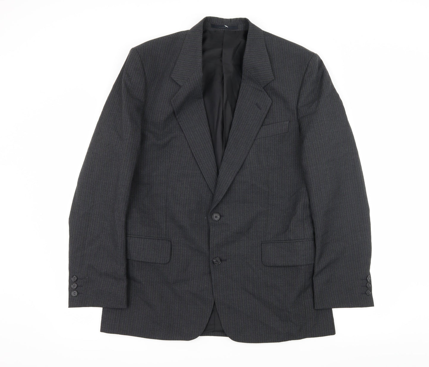 Mens UK Size M Preworn Regular Grey Suit Jacket