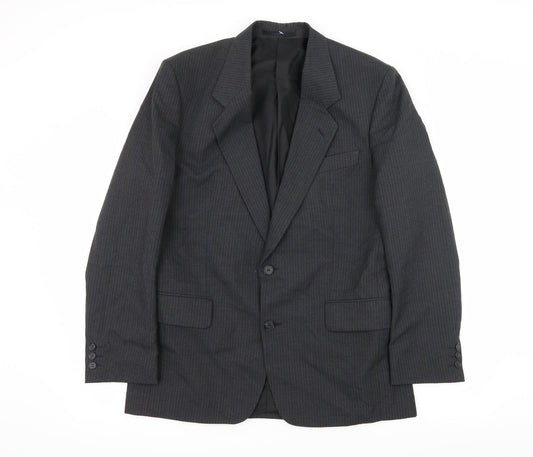 Mens UK Size M Preworn Regular Grey Suit Jacket