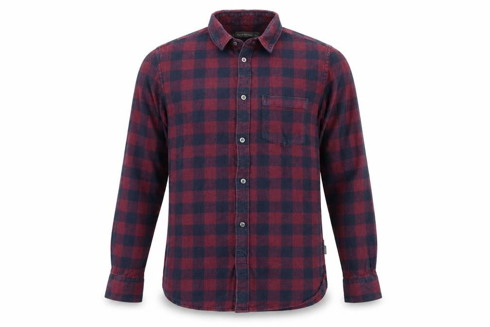 Mens UK Size L French Connection Purple  Button-Up Long Sleeve Casual Shirt