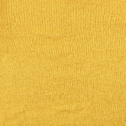 New Look Womens Yellow  Knit Pullover Jumper Size S