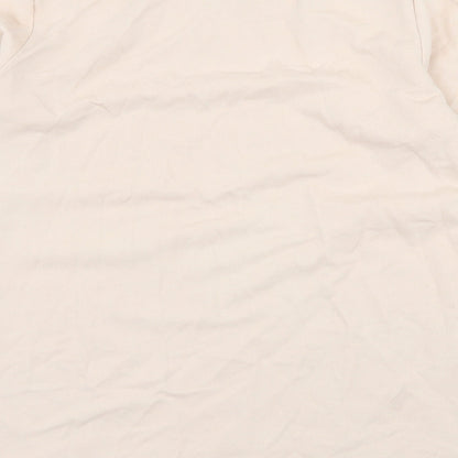 H&M Womens Pink  Jersey Pullover Sweatshirt Size S