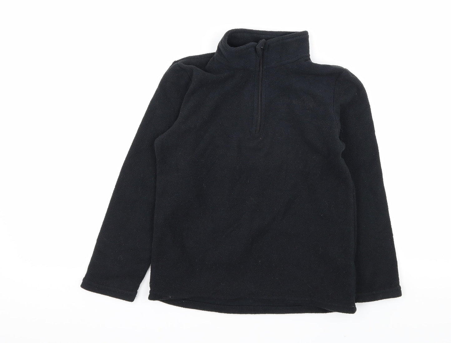 Freedom Trial Boys Black  Fleece Pullover Sweatshirt Size 7-8 Years