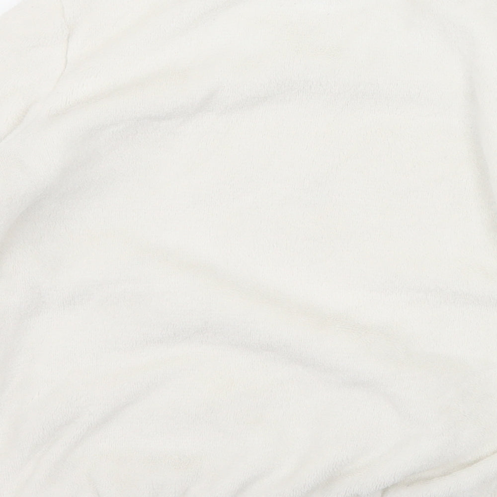 E-vie Girls White Geometric Microfibre Top Pyjama Set Size 5-6 Years  - Love heart
