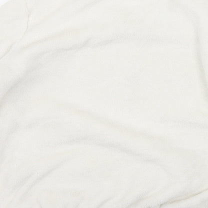 E-vie Girls White Geometric Microfibre Top Pyjama Set Size 5-6 Years  - Love heart