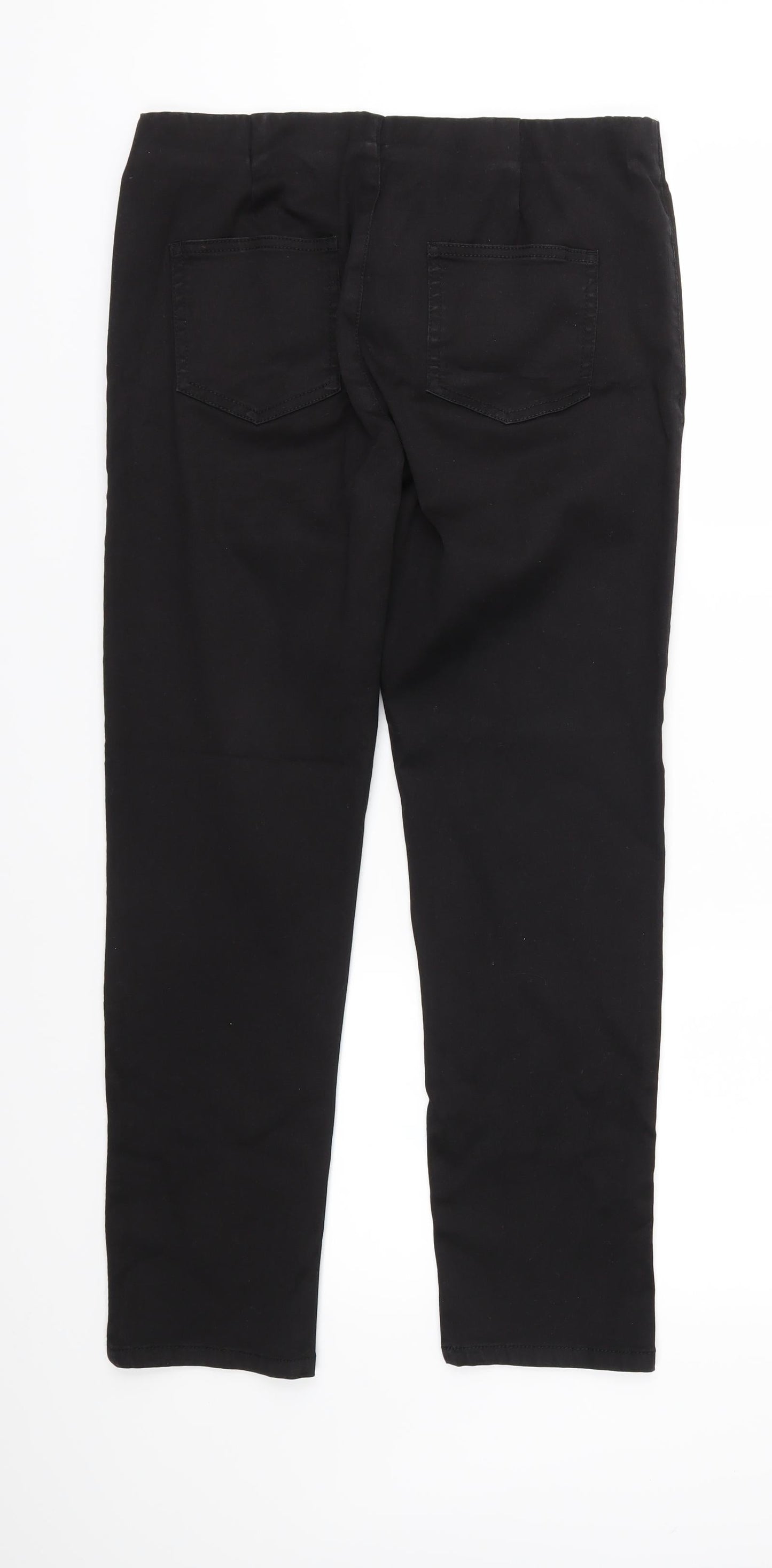 Womens UK Size 12 Preworn Regular Fit Jegging Black Jeans
