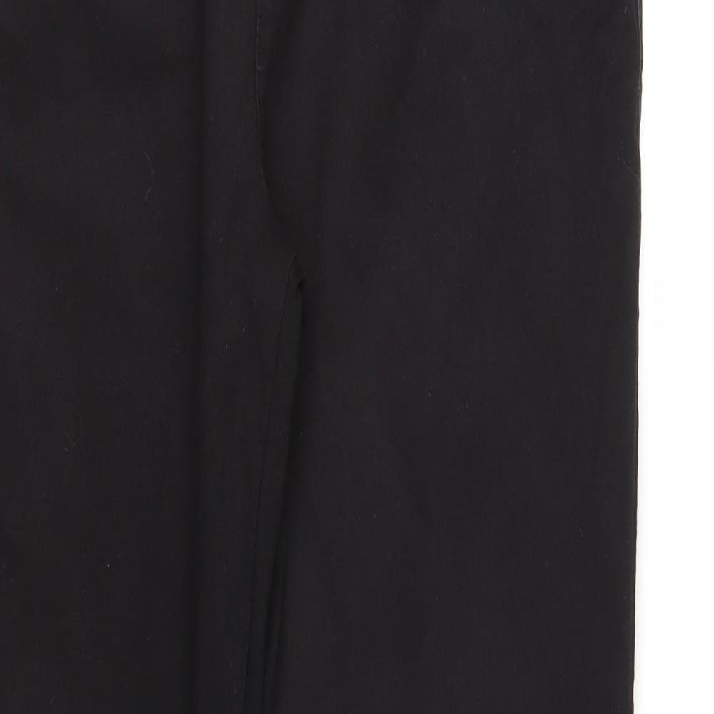 Womens UK Size 12 Preworn Regular Fit Jegging Black Jeans
