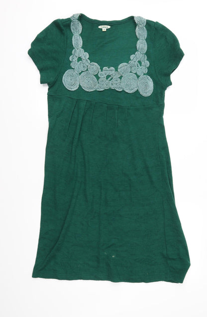 CULTURE Womens Green  Knit Jumper Dress  Size 10