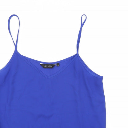 Newlook Womens Blue   Basic T-Shirt Size 12