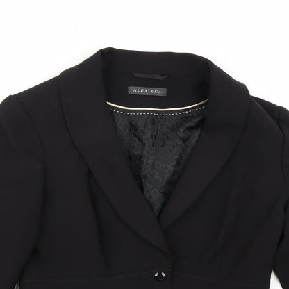 Alex & co Womens Black   Jacket Blazer Size 10