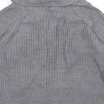 George Womens Grey  Knit Cardigan Jumper Size 16