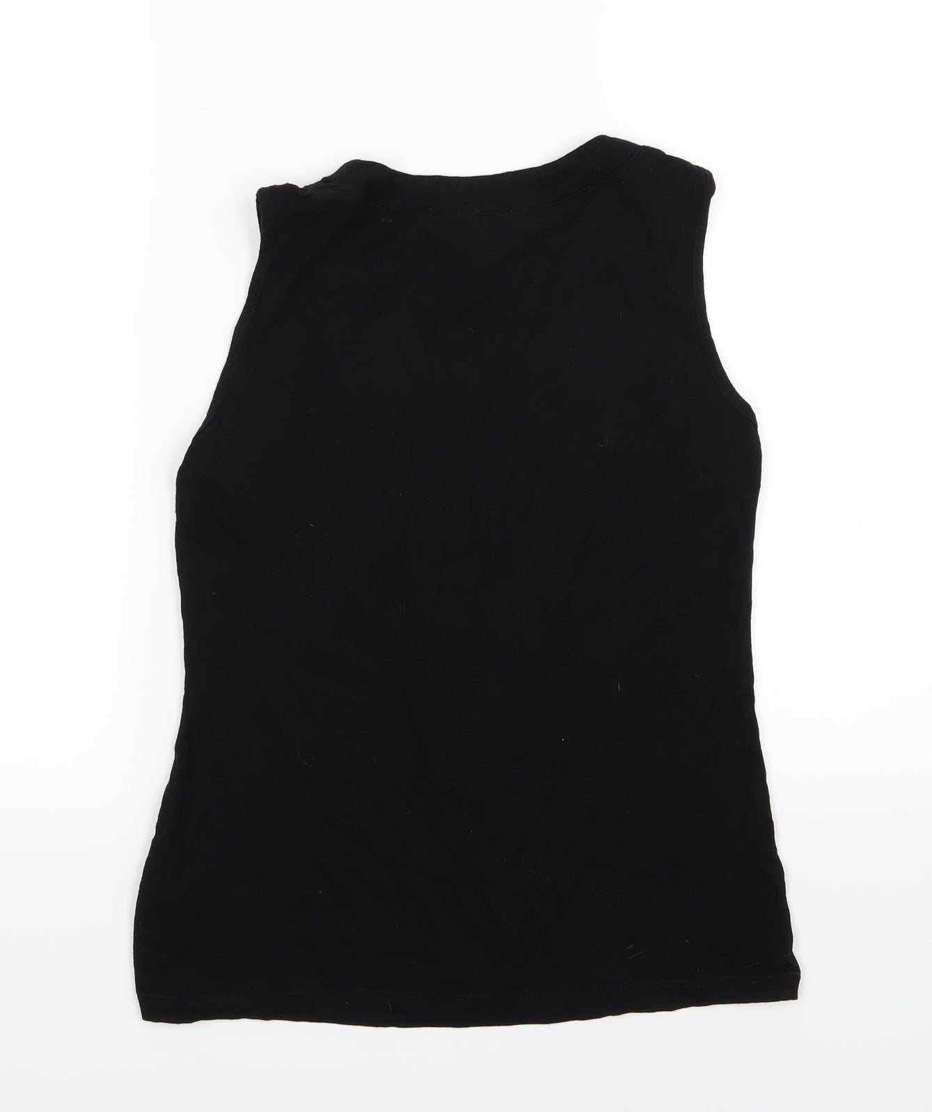 EAST Womens Black  Jersey Basic Tank Size 10