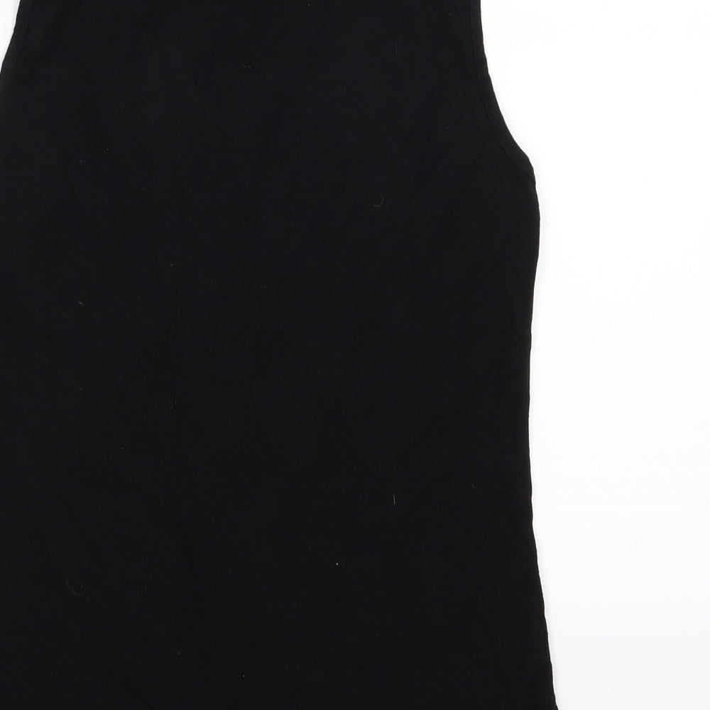 EAST Womens Black  Jersey Basic Tank Size 10