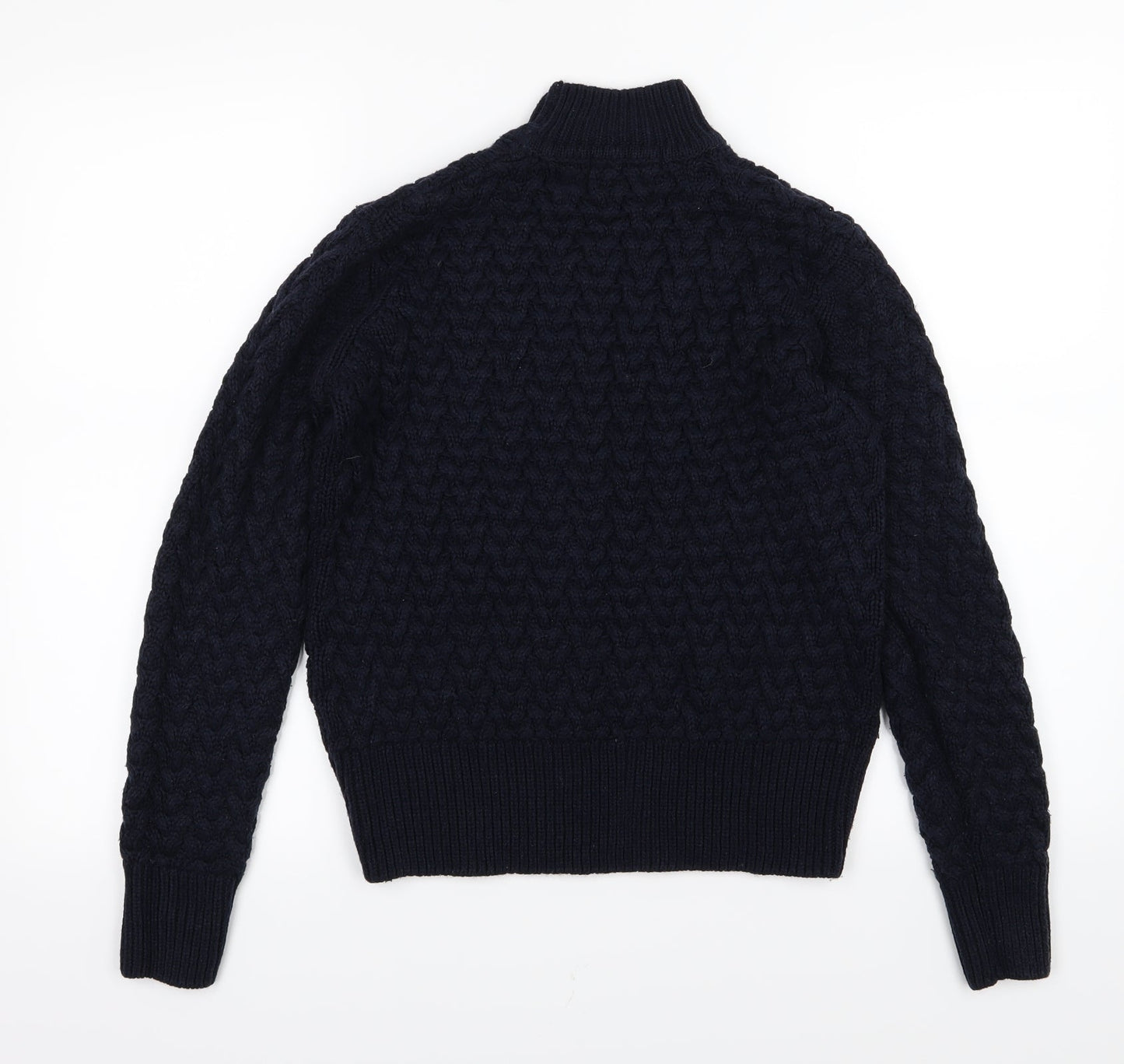 QED London Womens Blue  Knit Pullover Jumper Size S