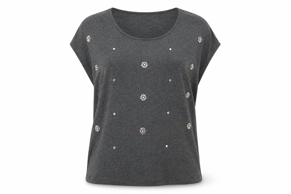 Womens UK Size L ESMARA Grey Pullover Sweatshirt