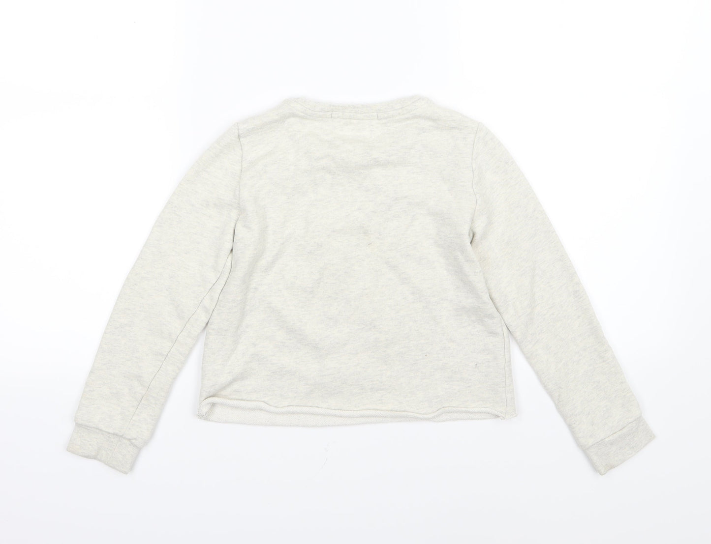 Very Girls Beige  Jersey Pullover Sweatshirt Size 5-6 Years  - Spoilt