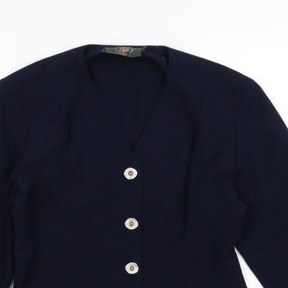 Ego Womens Blue   Jacket  Size 12