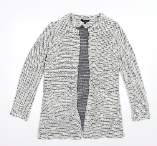 Womens UK Size 10 New Look Grey Jacket