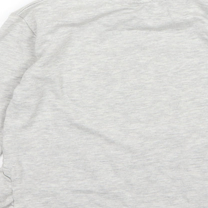 Primark Girls Grey  Jersey Pullover Sweatshirt Size 7-8 Years  - Frozen Elsa and Anna