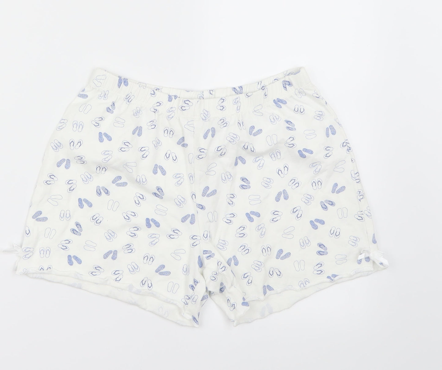 Miniman Girls White   Sweat Shorts Size 12 Years