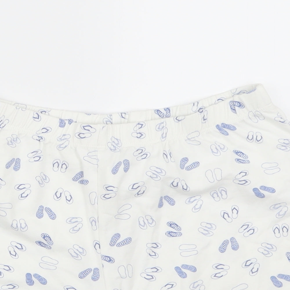 Miniman Girls White   Sweat Shorts Size 12 Years