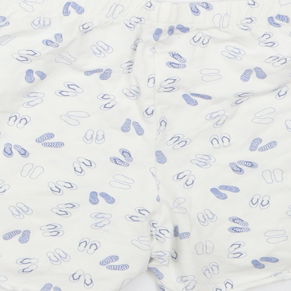 Miniman Girls White   Sweat Shorts Size 12 Years